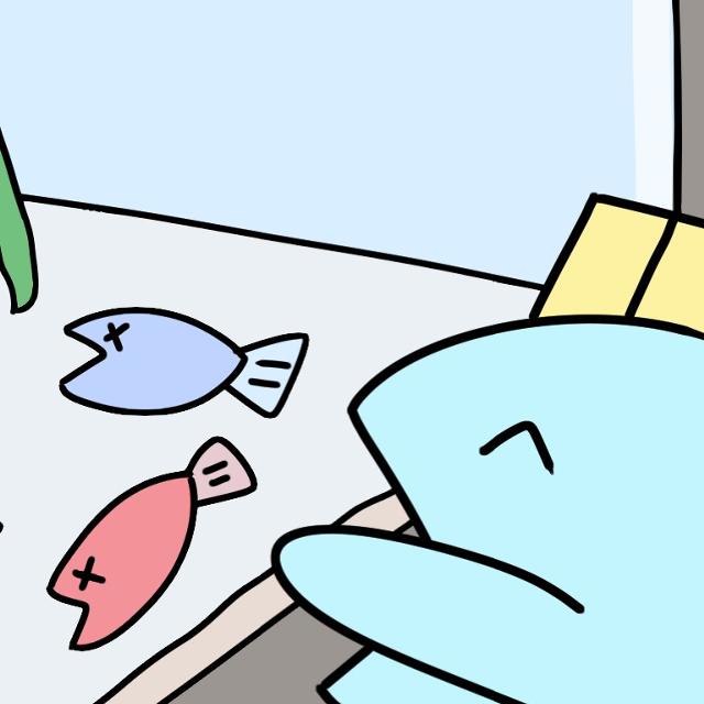 Fish 4-Panel Manga ①