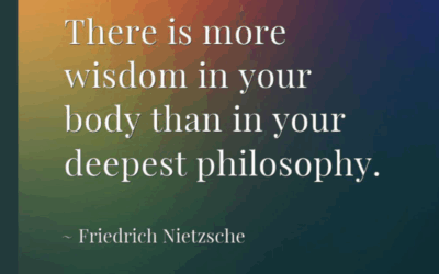 The Body Speaks First